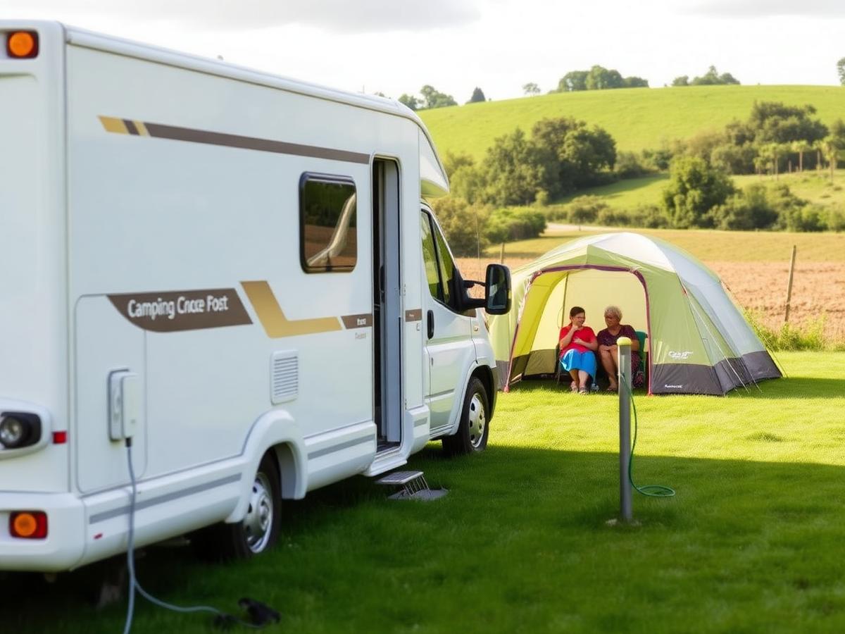 Electric Camping Pitch
